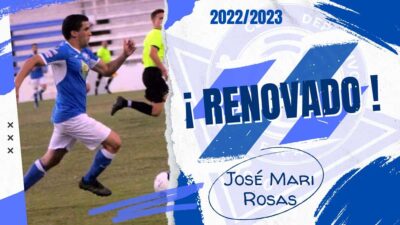 Renovación de José María Rosas