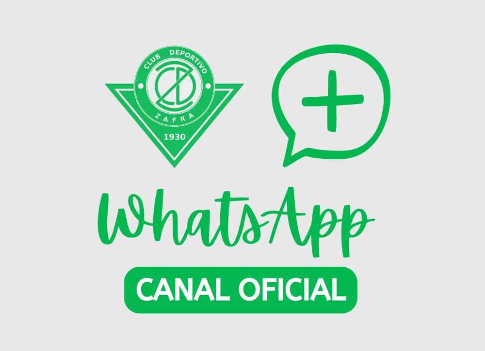 Canal Whatsapp Oficial 1 Canal Oficial CD Zafra en Whatsapp