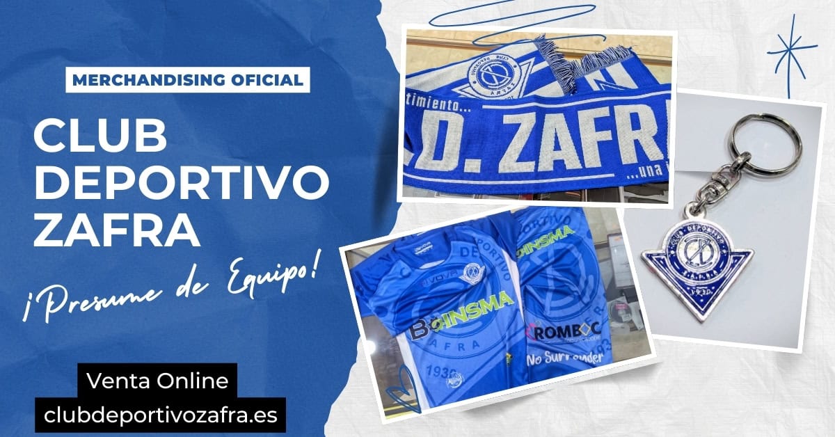 Merchandising Oficial del Club Deportivo Zafra